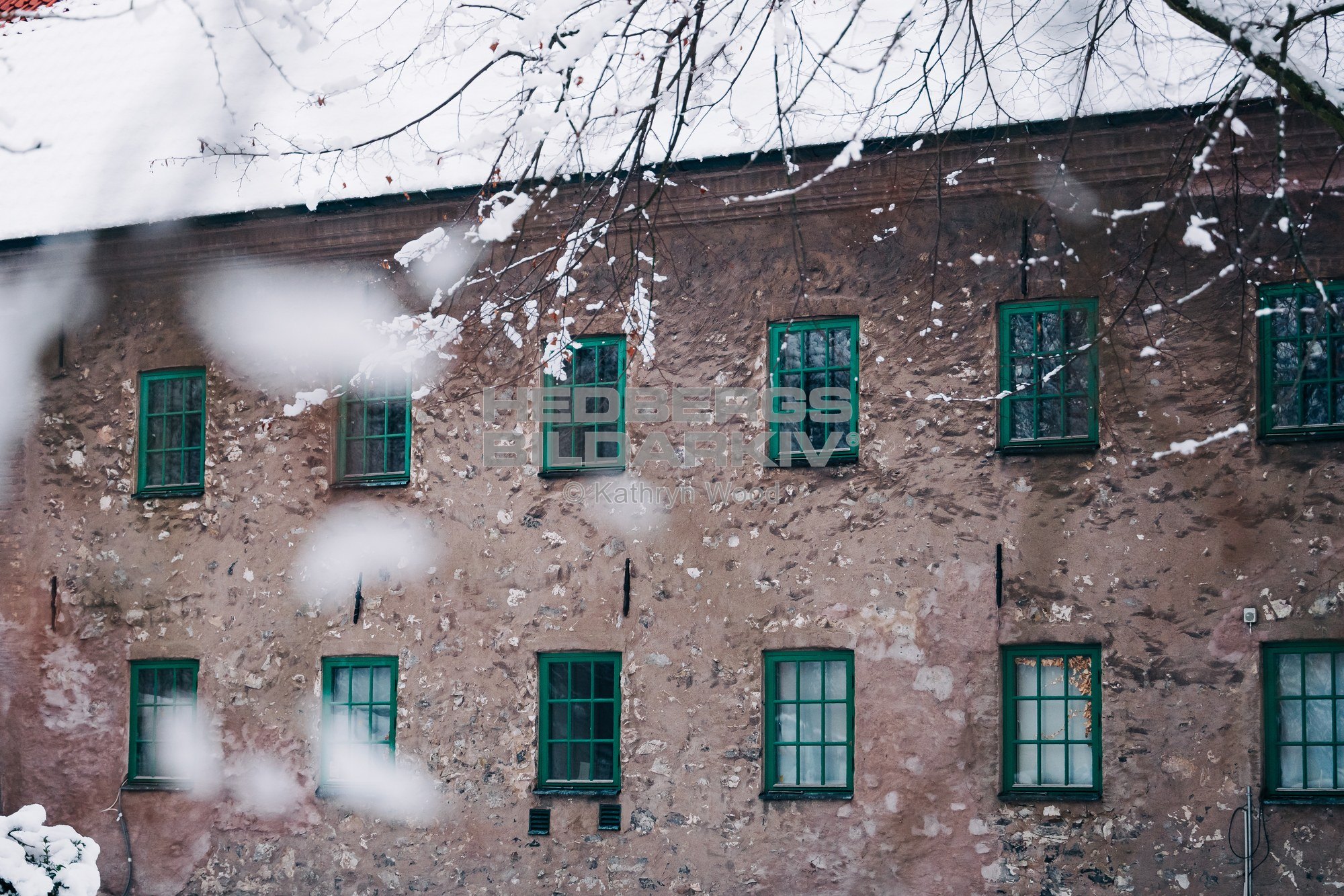 Vinter vid tegelhusen
